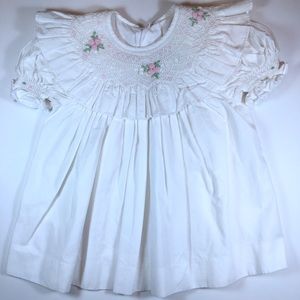 GUC Fantaisie Kids 9M white smock